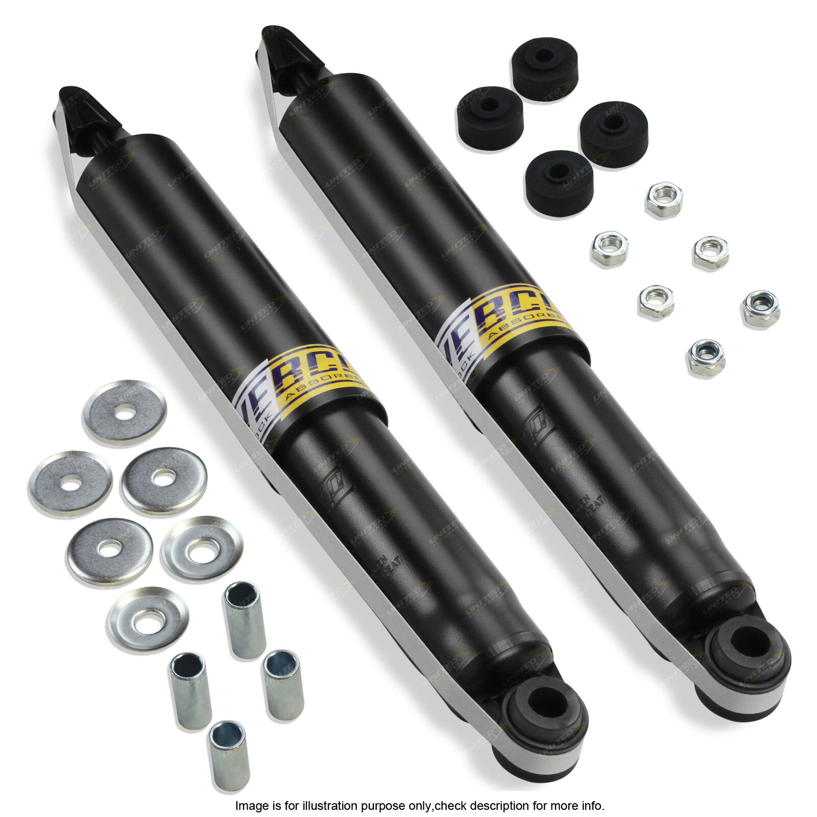 Rear Heavy Duty Shock Absorber GT0015 for TOYOTA LANDCRUISER LJ70 RJ70 ...