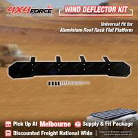 4X4FORCE 125cm Width Wind Deflector for Aluminum Roof Rack Flat Platform MEL