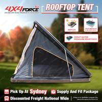 4X4FORCE Rooftop Tent Gray+Orange - 400G Polyester Cotton Waterproof SYD