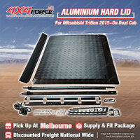 4X4FORCE Aluminium Hard Lid Cover for Mitsubishi Trition 15-On Dual Cab Ute MEL