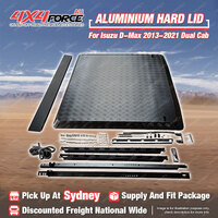 4X4FORCE HD Aluminium Hard Lid Cover for Isuzu D-Max 13-21 Dual Cab Ute SYD