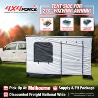 4X4FORCE Tent Side Only for LHS 270 Degree Foxwing Awning - Outdoor Camping MEL