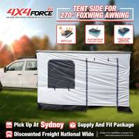 4X4FORCE Tent Side Only for LHS 270 Degree Foxwing Awning - Outdoor Camping SYD