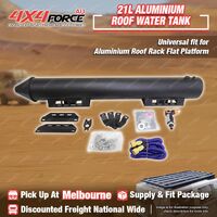 4X4FORCE 21L Aluminium Roof Water Tank - Universal 4WD Offroad MEL Stock