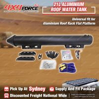 4X4FORCE 21L Aluminium Roof Water Tank - Universal 4WD Offroad SYD Stock