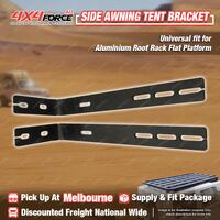 Side Awning Tent Bracket for Universal Aluminium Roof Rack Flat Platform MEL