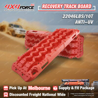 Recovery Track Traction Boards Sand Mud Snow Truck 4WD Offroad Car Black Red MEL