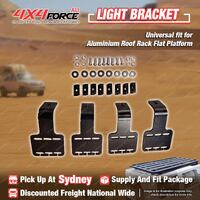 Light Bracket for Universal Aluminium Roof Rack Flat Platform SYD Stock