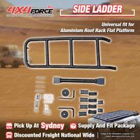 4X4FORCE Side Ladder for Universal Aluminium Roof Rack Flat Platform SYD Stock