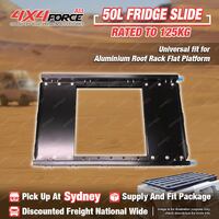 50L Fridge Slide Rated to 125kg for Universal Roof Rack Flat Platform SYD