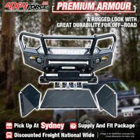 Premium Armor Bumper Bullbar Skid Plate & LOOP for Isuzu D-MAX 2021+ SYD Stock