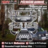 Premium Armor Bullbar Bar Skid Plate LOOP for Nissan Navara NP300 D23 15-20 MEL