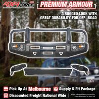 Armor Bumper Bullbar Stone Guard Plate 3 LOOP for Toyota Prado 90 MEL Stock