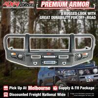 Premium Armor Bumper Bullbar 3 LOOP for Toyota Landcruiser 79 Dual Cab 07-16 MEL