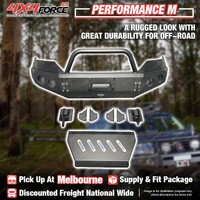 Performance M Bumper Bullbar with U Loop Powder Coated for LDV T60 17-21 MEL