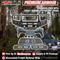 Premium Armor Bumper Bullbar 3 LOOP Guard Plate for Mazda BT50 11-18 MEL Stock