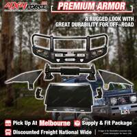 Armor Bumper Bullbar Skid Plate 3 LOOP for Toyota Prado 150 19-On MEL Stock