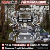 Premium Armor Bullbar Skid Plate 3 LOOP for Toyota Hilux Rocoo 19-20 MEL Stock