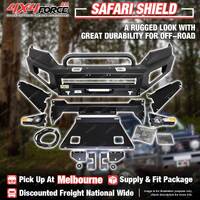 Safari Shield Bumper Bullbar U LOOP Stone Guard Plate for LDV T60 17-21 MEL