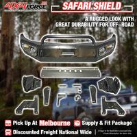 Safari Shield Bumper Bullbar U Loop for Mitsubishi Triton MQ 15-18  MEL Stock