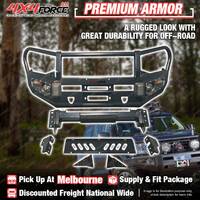 Premium Armor Bumper Bullbar Skid Plate & LOOP for Isuzu D-MAX 18-20 MEL Stock