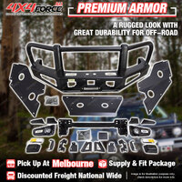 Premium Armor Front Bull Bar 3 Loop Bumper Bar for Ford Ranger Next-Gen T9 MEL