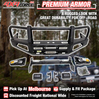 Premium Armor Front Bull Bar 3 Loop Bumper Bar for Nissan Navara D22 MEL Stock