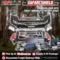 Safari Shield Front Bull Bar U Loop for Nissan Navara NP300 2021-On MEL Stock