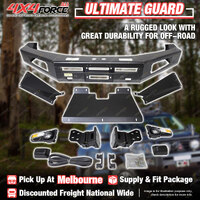 Ultimate Guard Front Bull Bar No Loop Bumper Bar for Nissan Patrol Y62 10-19 MEL