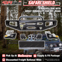 Safari Shield Front Bull Bar U Loop Bumper Bar for Suzuki Jimny 19-23 MEL Stock