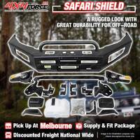 Safari Shield Front Bull Bar U Loop Bumper for Mitsubishi Pajero V97 06-16 MEL