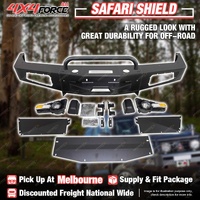 4X4FORCE Safari Shield U Loop Bumper Bullbar for Toyota LandCruiser 80 MEL