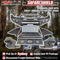 Safari Shield Bull Bar U Loop Bumper Bar for Mitsubishi Triton MN ML 06-14 SYD