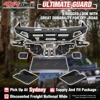 Ultimate Guard Front Bull Bar No Loop for Toyota Landcruiser 79 Series 12-23 SYD