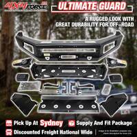 Ultimate Guard Front Bull Bar No Loop Bumper Bar for Volkswagen Amarok 10-20 SYD