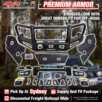 Premium Armor Front Bull Bar 3 Loop Bumper Bar for Ford Ranger Next-Gen T9 SYD