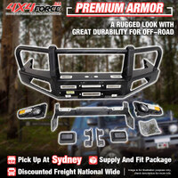 Premium Armor Front Bull Bar 3 Loop Bumper Bar for Nissan Navara D22 SYD Stock