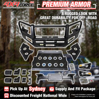 Premium Armor Front Bull Bar 3 Loop Bumper Bar for Toyota Hilux Rocco 21-On SYD