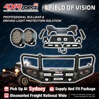 Armor Bumper Bullbar LOOP Skid Plate Drive light for Ford Ranger PX T7 SYD Stock