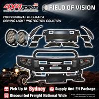 Rock Hard Bullbar U LOOP Guard Plate light for Toyota Hilux Revo SYD Stock