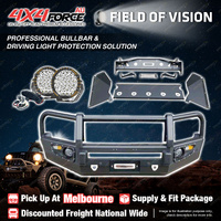 Premium Armor 3 Loop Bullbar Drive Lights for Volkswagen Amarok 2010-2021 MEL