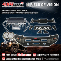 Ultimate Guard No Loop Bullbar Lights Side Steps for Isuzu D-Max 18-20 MEL