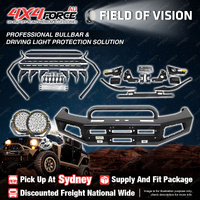 Safari Shield U Loop Bullbar Lights Side Steps for Toyota Hilux Vigo 05-11 SYD