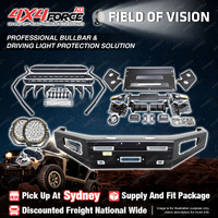 Ultimate Guard No Loop Bullbar Lights Side Steps for Nissan Navara D40 11-On SYD