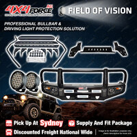 Armor Bullbar Skid Plate LOOP lights Side Steps for Isuzu D-Max 17-19 SYD Stock