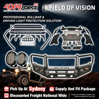 Armor Bullbar Skid Plate LOOP lights Side Steps for Toyota Hilux Revo SYD Stock