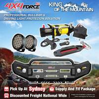 Rock Hard Bullbar U LOOP Guard Plate light Winch for Isuzu D-MAX 12-16 SYD Stock