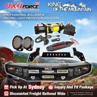 Performance Guard Bullbar Skid Plate light Winch for Isuzu D-Max 18-on SYD Stock