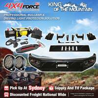 Performance Bullbar Skid Plate light Winch for Mitsubishi Triton MQ SYD Stock