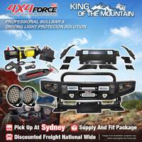 Rock Hard Bullbar U LOOP Guard Plate light Winch for Toyota Hilux Revo SYD Stock